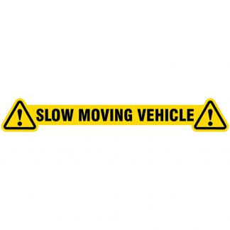 Slow Moving Vehicle decal