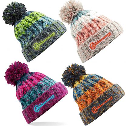 Dubberware knitted bobble hat