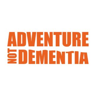 adventure not dementia sticker
