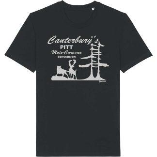 canterbury pitt black t shirt