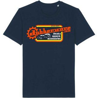dubberware retro navy t shirt