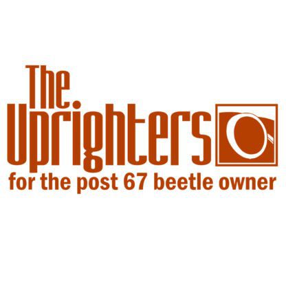 The uprighters pre 67 beetle sticker