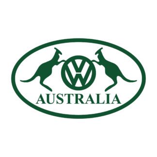 vw australia sticker