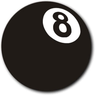 8 Ball tax disc holder