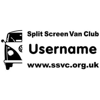 SSVC Username stickers