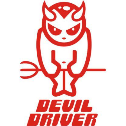 Devil driver car sticker