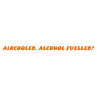 Aircooled alcohol fuelled sticker