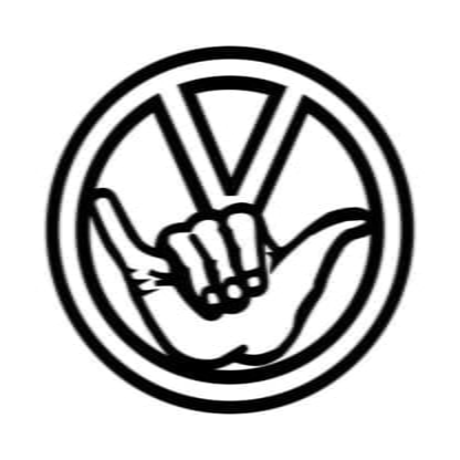 Hang Loose VW Sticker