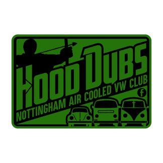 Hood Dubs VW Club Sticker