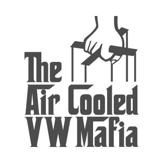 the air cooled vw mafia sticker