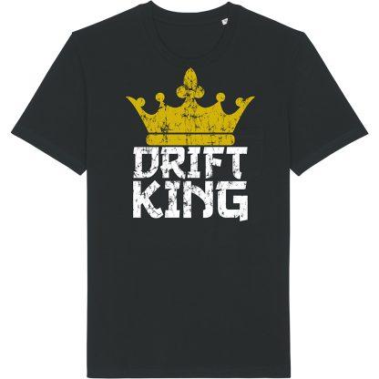 dubberware drift king black t shirt