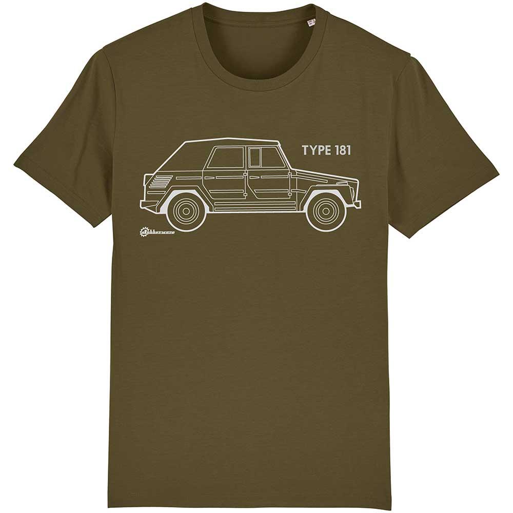 type 181 side khaki t shirt