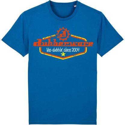 dubberware vee dubbin royal blue t shirt