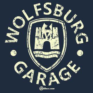 Wolfsburg Garage Navy T-Shirt