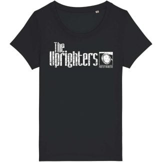the uprighters black t shirt womens
