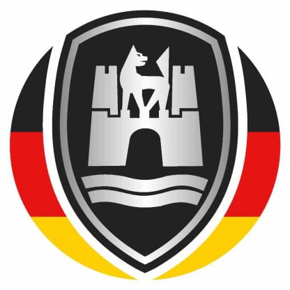 VW Wolfsburg Badge T-Shirt - Image 2