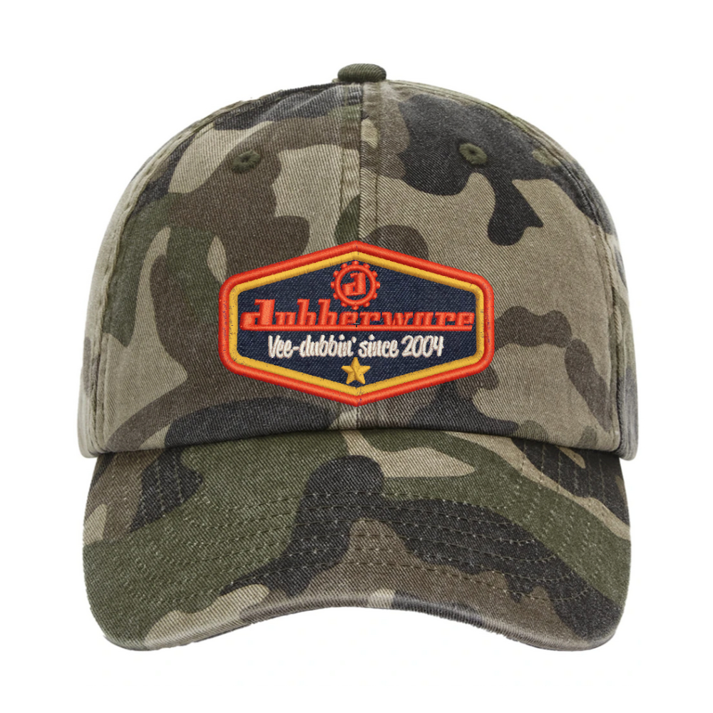 vintage camo cap