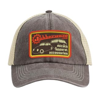 vintage brown trucker cap