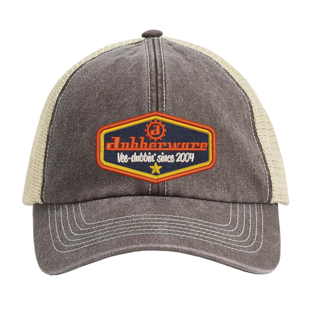 vintage brown since 2004 trucker cap