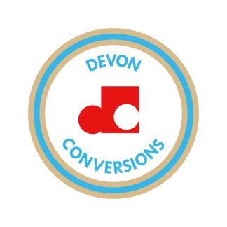 devon conversion rear hatch sticker